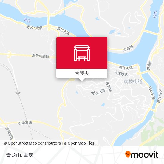青龙山地图