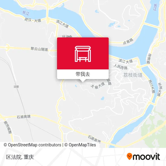 区法院地图