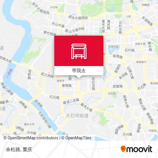 余松路地图