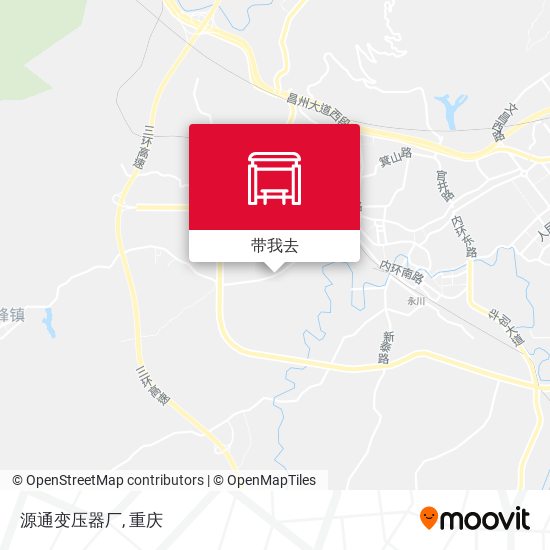 源通变压器厂地图