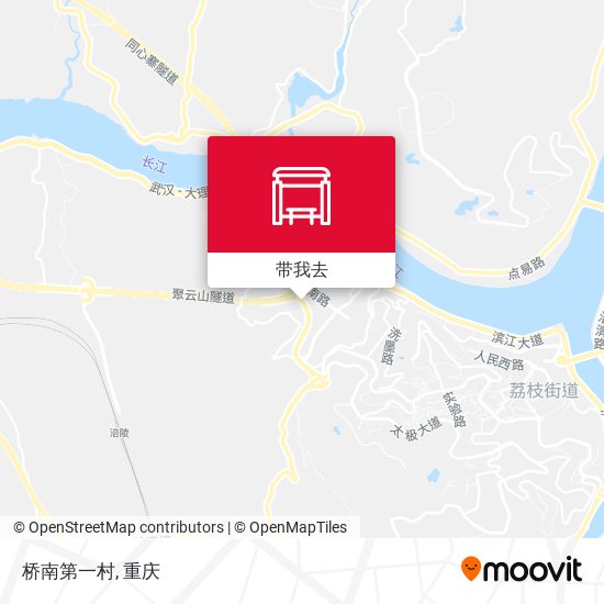 桥南第一村地图