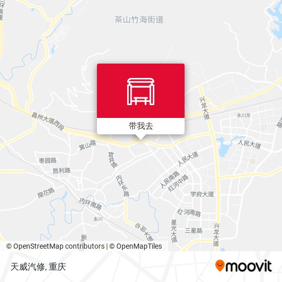 天威汽修地图