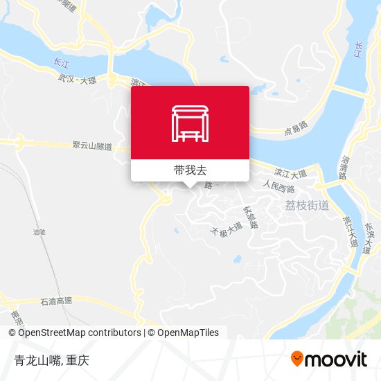 青龙山嘴地图