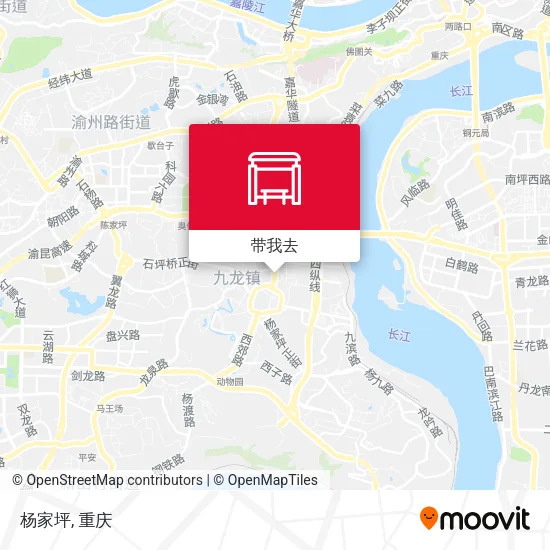 杨家坪地图