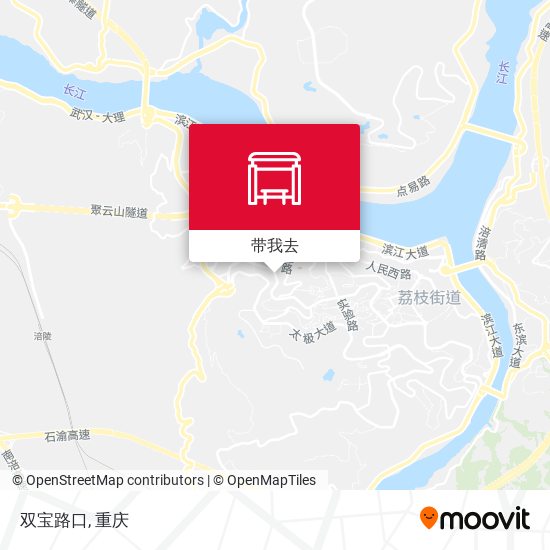 双宝路口地图