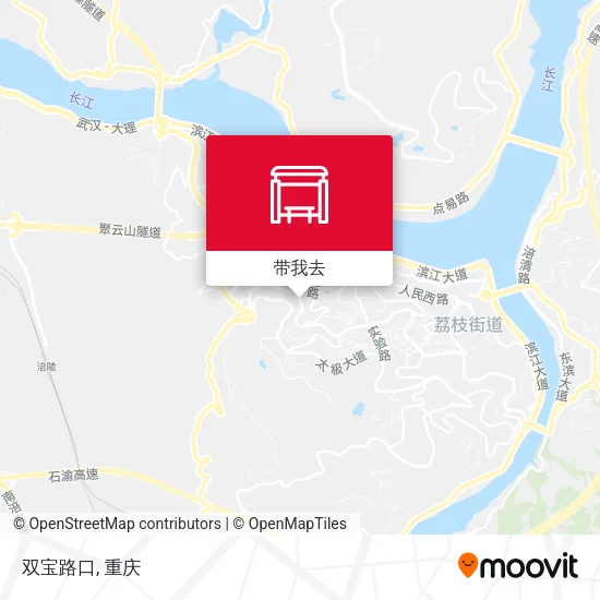 双宝路口地图