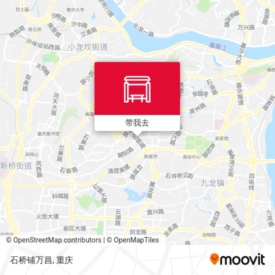 石桥铺万昌地图