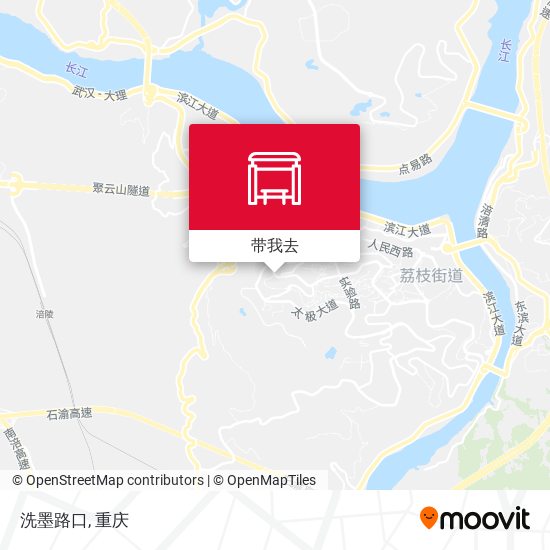 洗墨路口地图