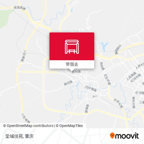 棠城佳苑地图