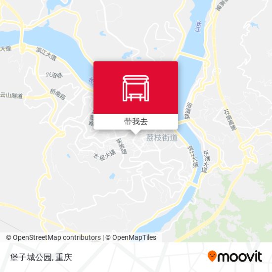 堡子城公园地图