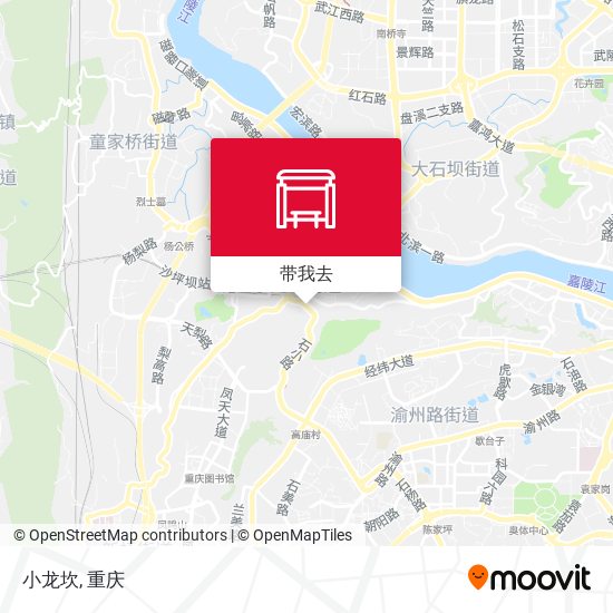 小龙坎地图