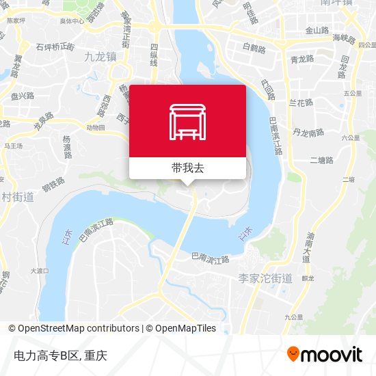 电力高专B区地图