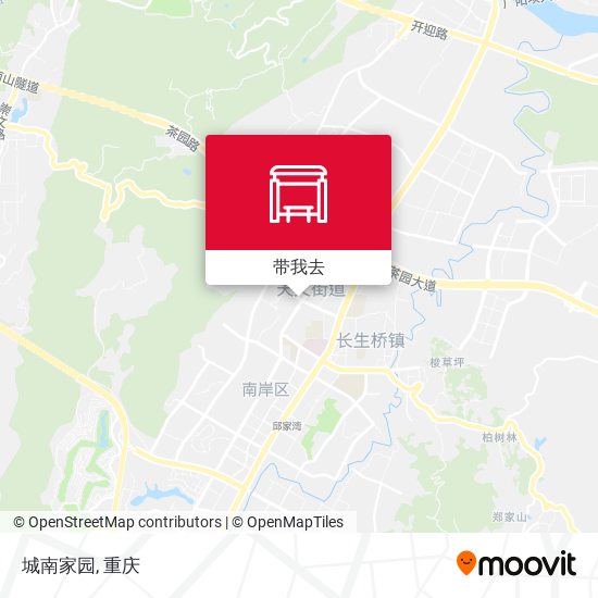城南家园地图