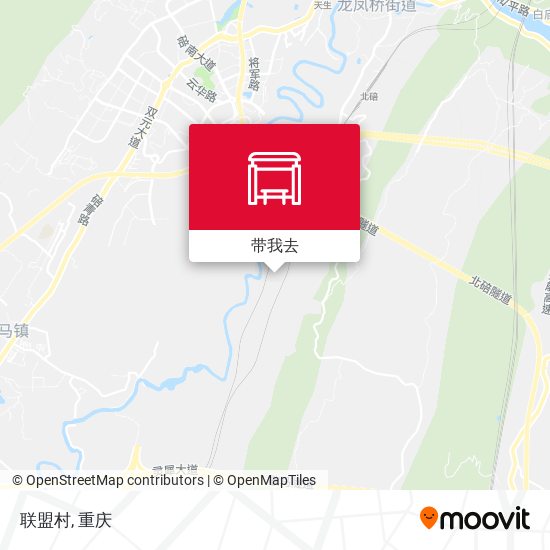 联盟村地图
