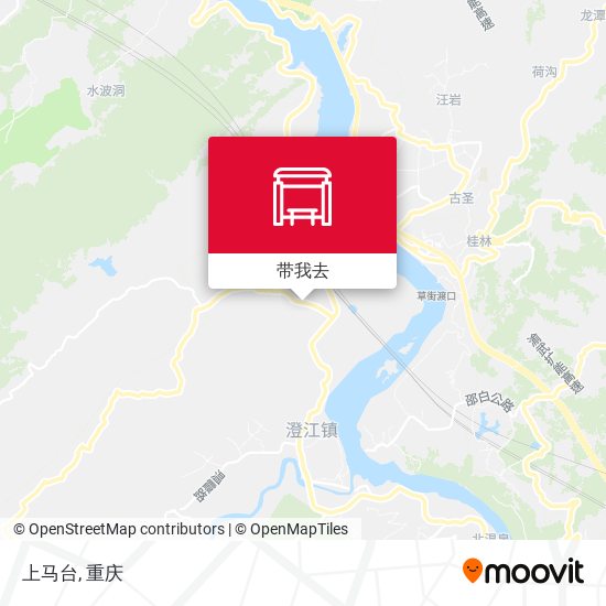 上马台地图
