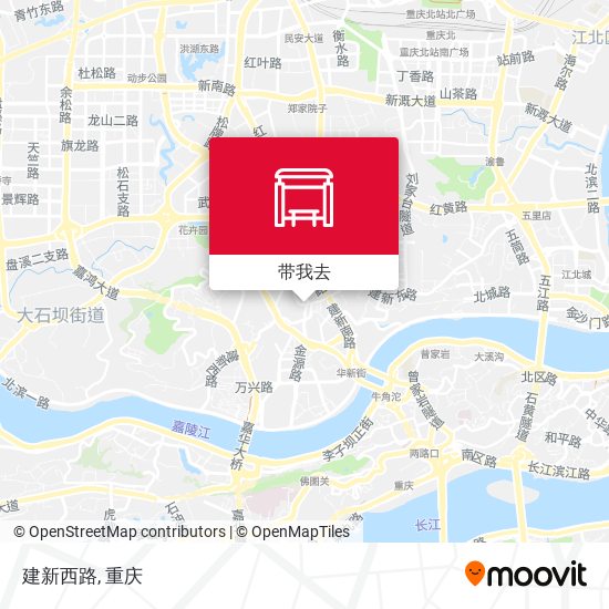 建新西路地图