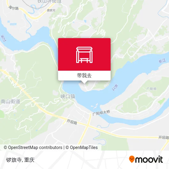 锣旗寺地图