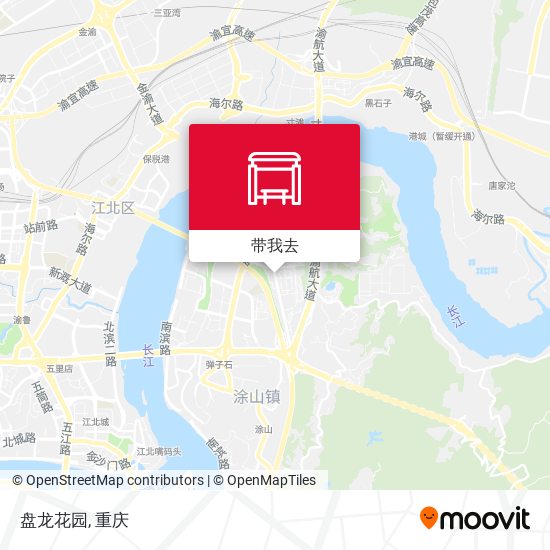 盘龙花园地图