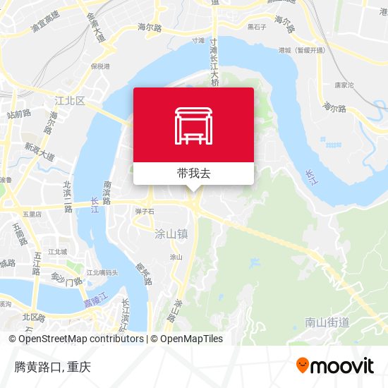 腾黄路口地图