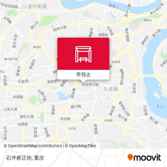 石坪桥正街地图