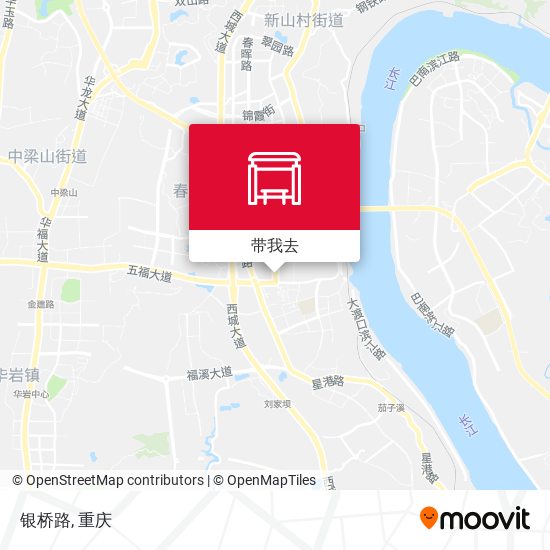 银桥路地图