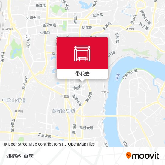 湖榕路地图