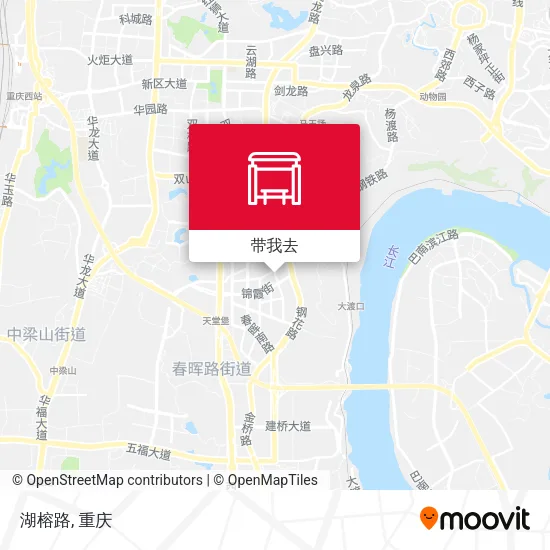 湖榕路地图