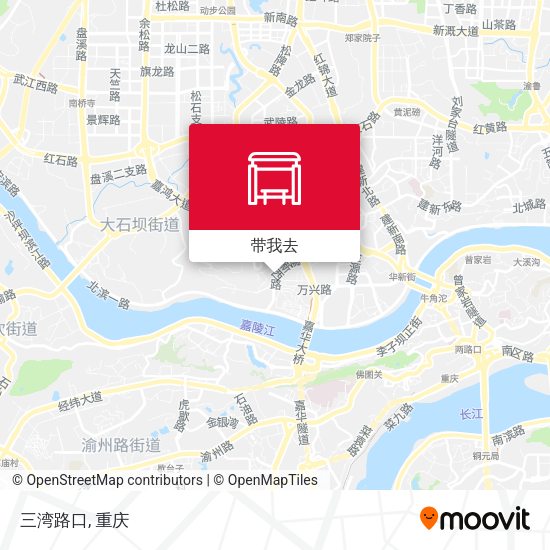三湾路口地图