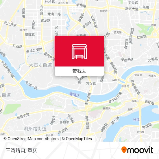 三湾路口地图
