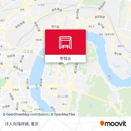 洋人街瑞祥路地图