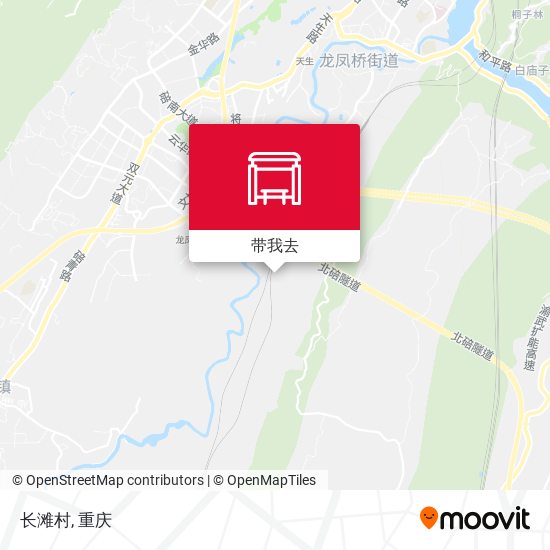 长滩村地图