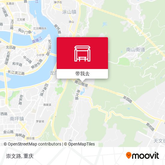 崇文路地图
