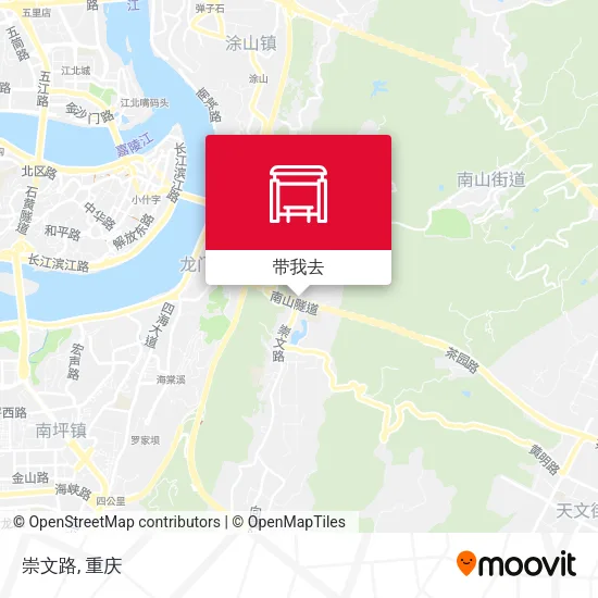 崇文路地图