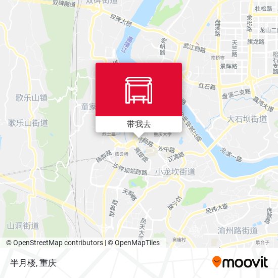 半月楼地图