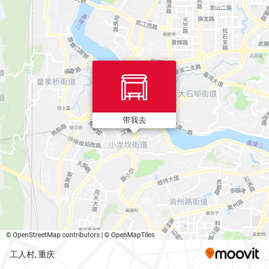 工人村地图