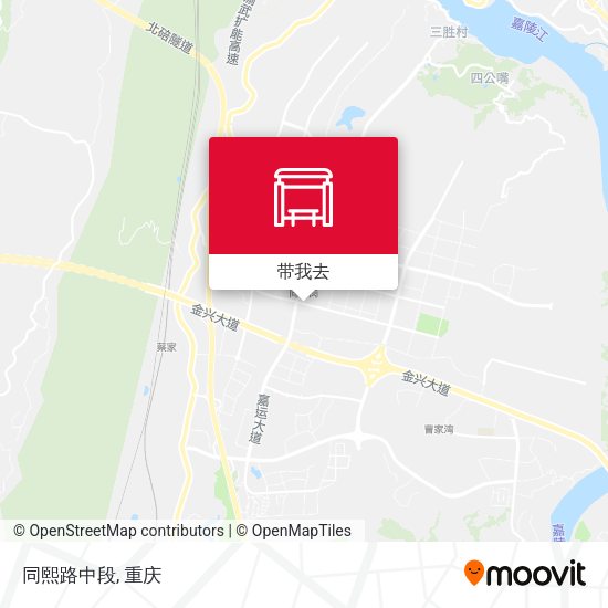 同熙路中段地图