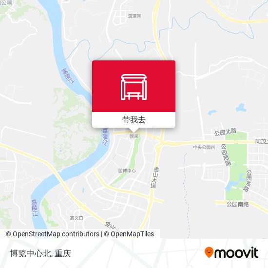 博览中心北地图