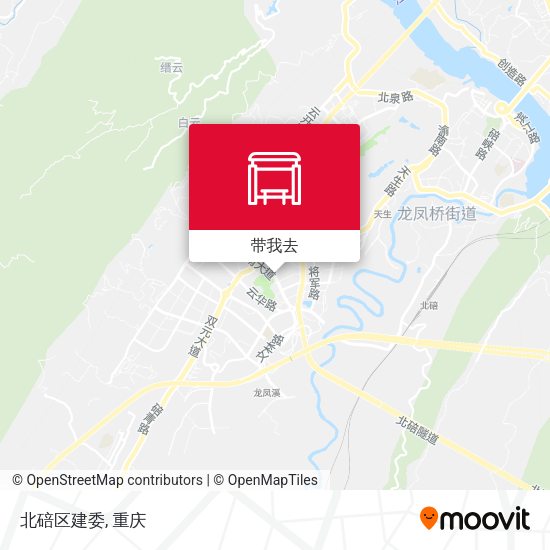 北碚区建委地图