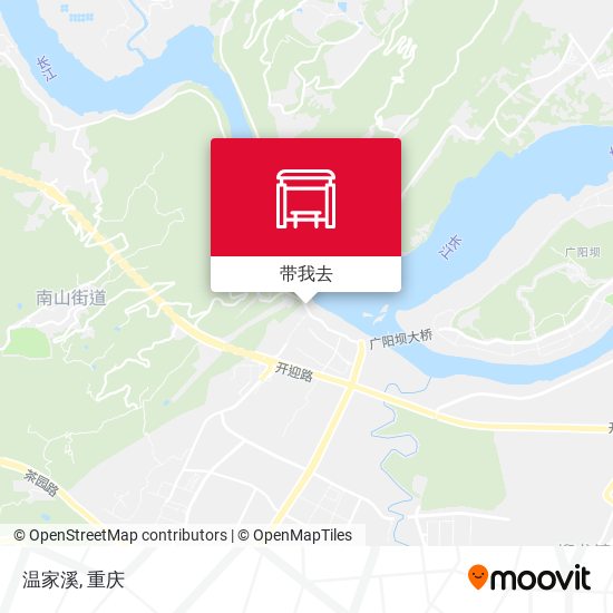温家溪地图