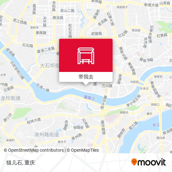 猫儿石地图