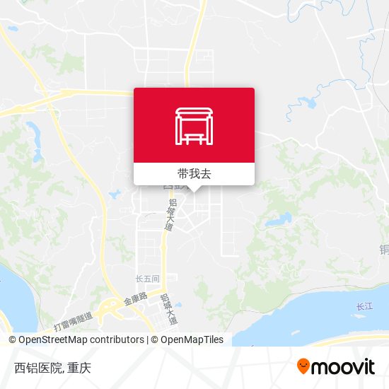 西铝医院地图