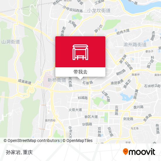 孙家岩地图
