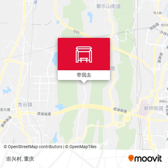 崇兴村地图