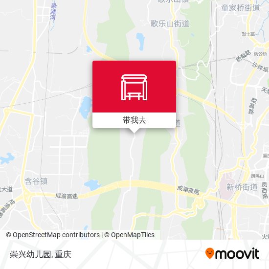 崇兴幼儿园地图