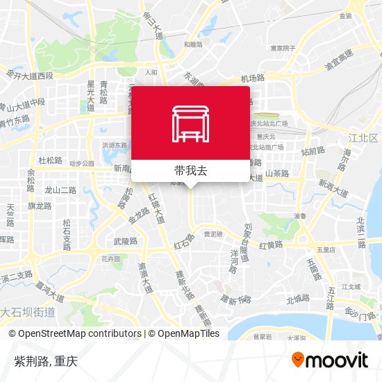 紫荆路地图