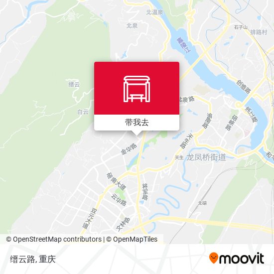 缙云路地图