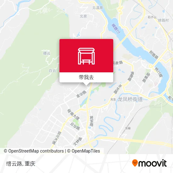 缙云路地图