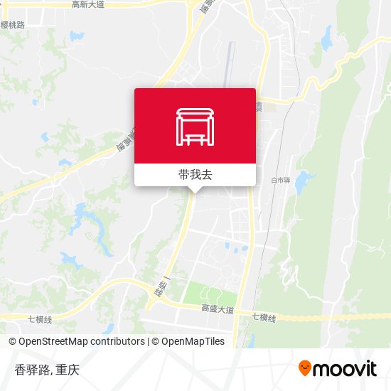 香驿路地图