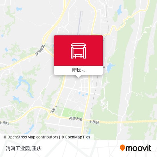清河工业园地图