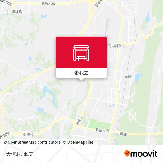 大河村地图
